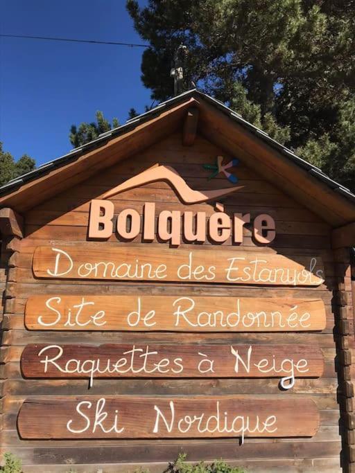 T2 Pour 4 Pers Style Chalet Pied Des Pistes Bolquere Pyrenees 2000 Exterior foto